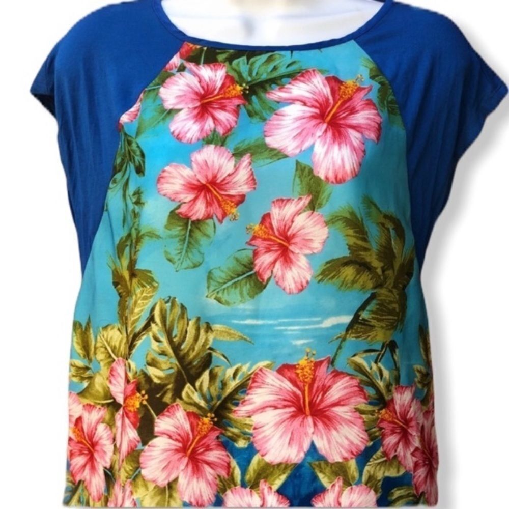 ZARA Tropical Top